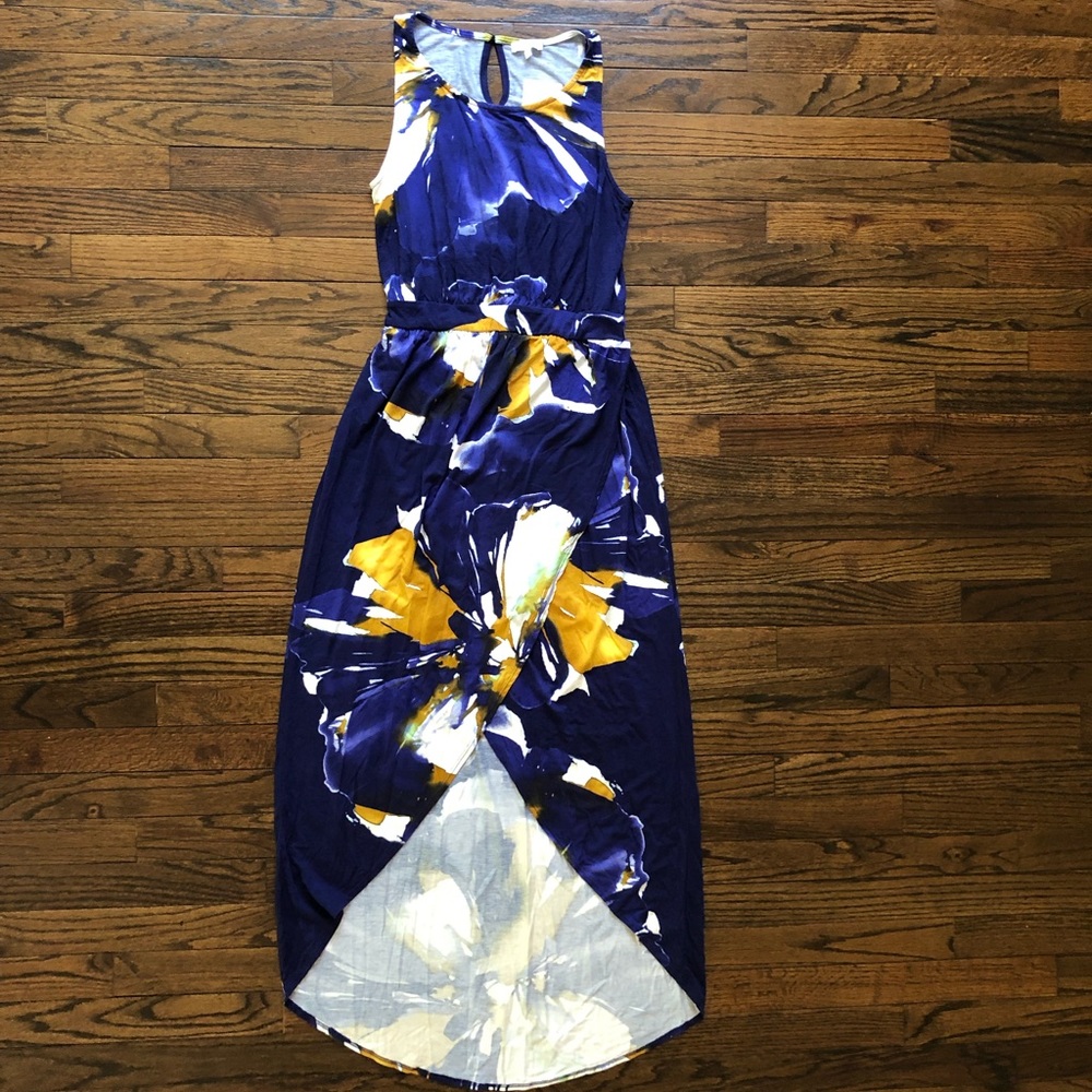 Anthropologie Weston Floral Maxi Dress